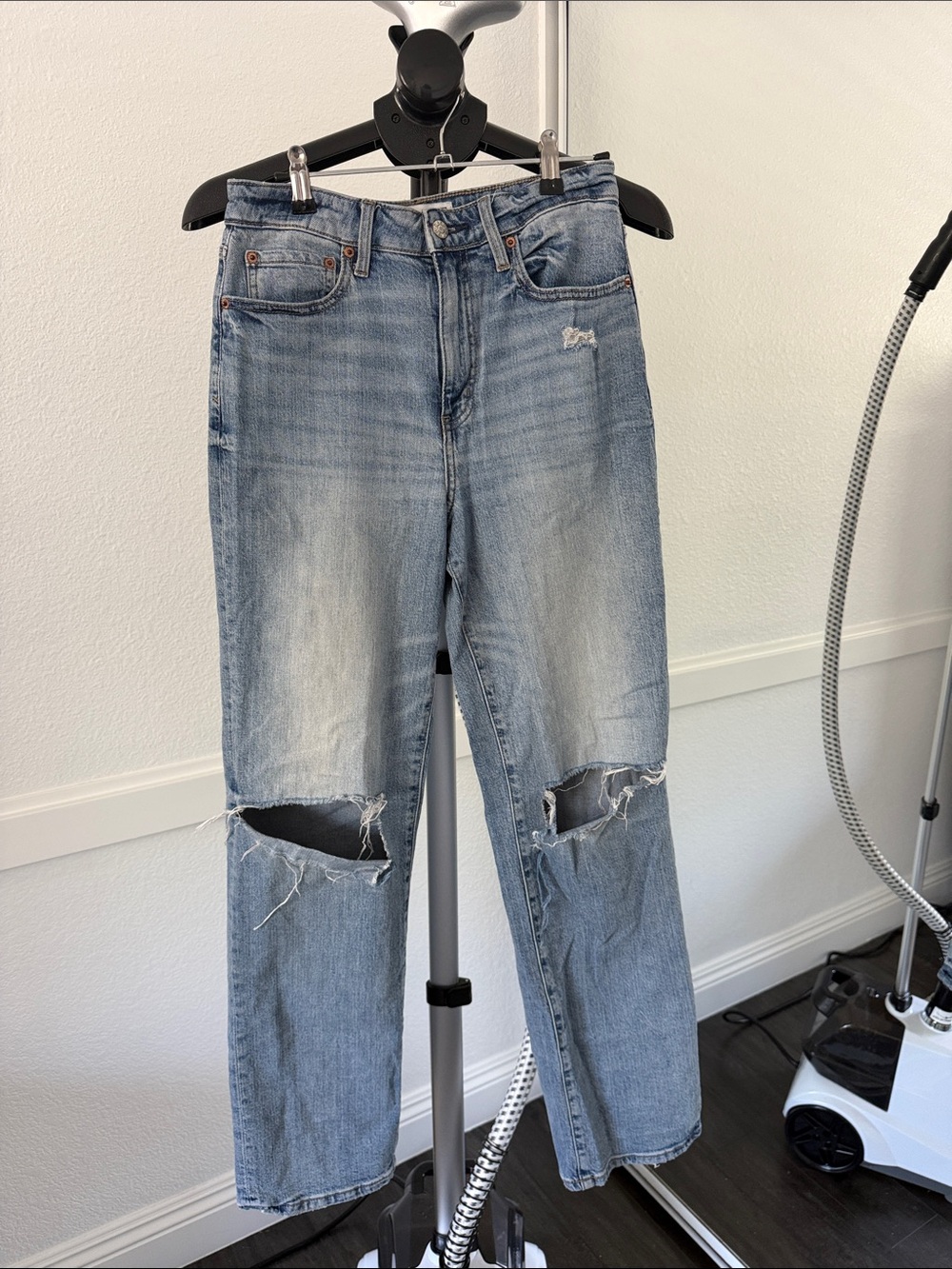 Light Blue Daze Distressed Women’s Jeans